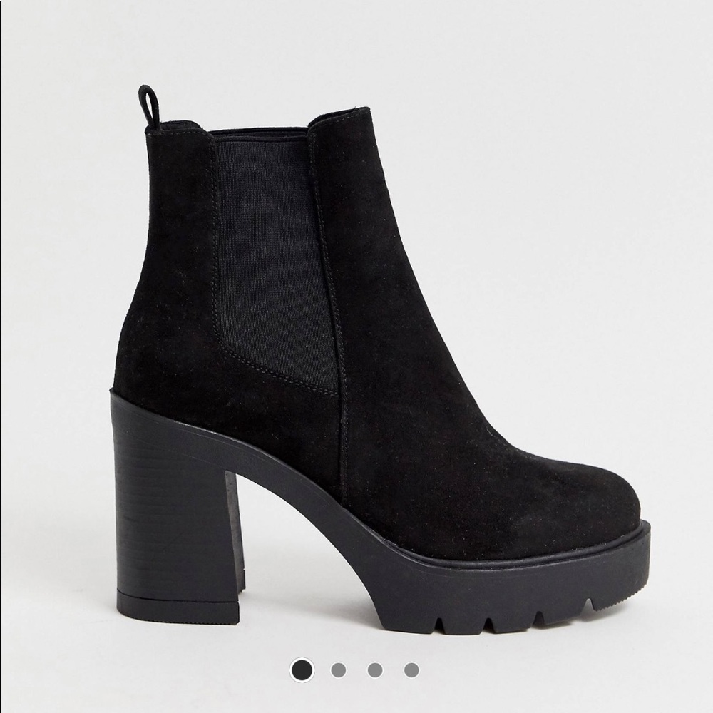 ASOS chunky Chelsea boot.